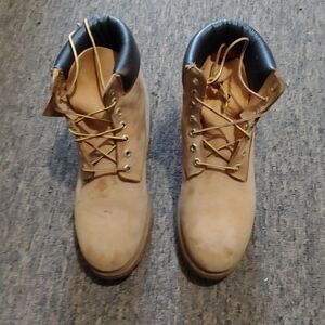 Timberland Men's Tan Leather Boots